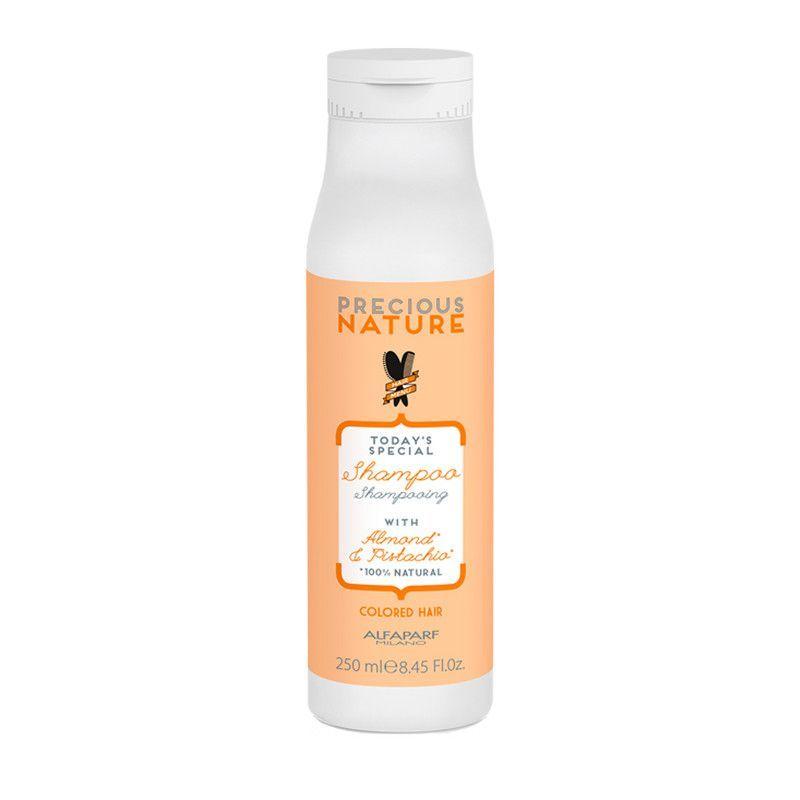 Shampoo natural + mask pelo tinturado color Alfaparf Precious-1
