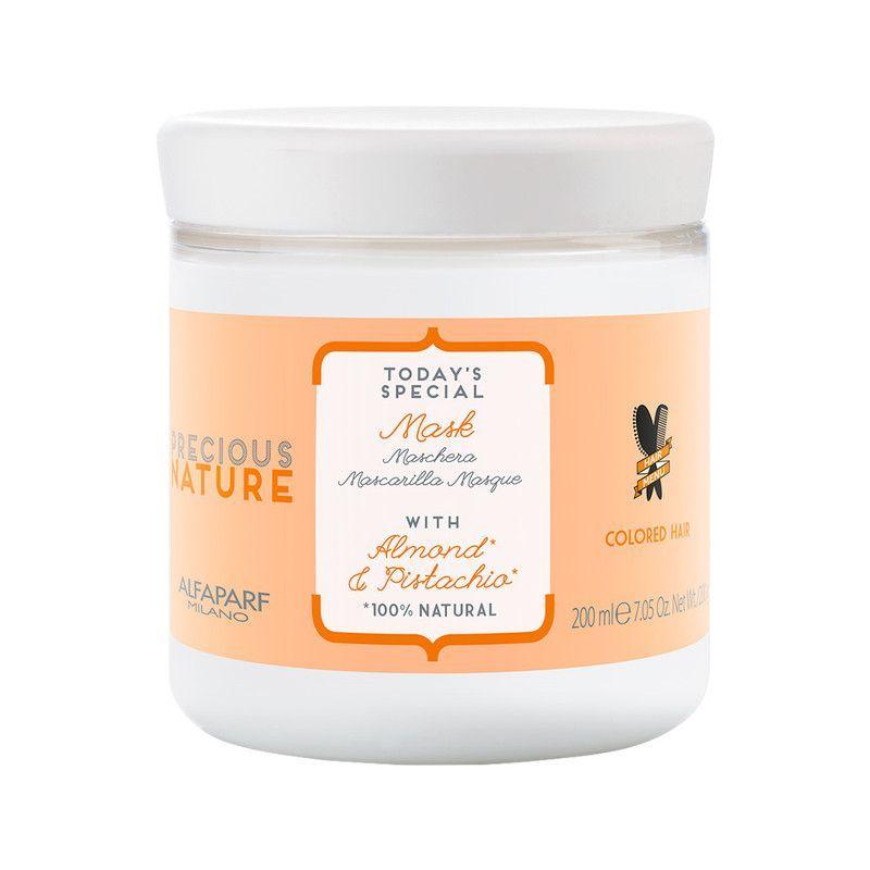 Shampoo natural + mask pelo tinturado color Alfaparf Precious-2