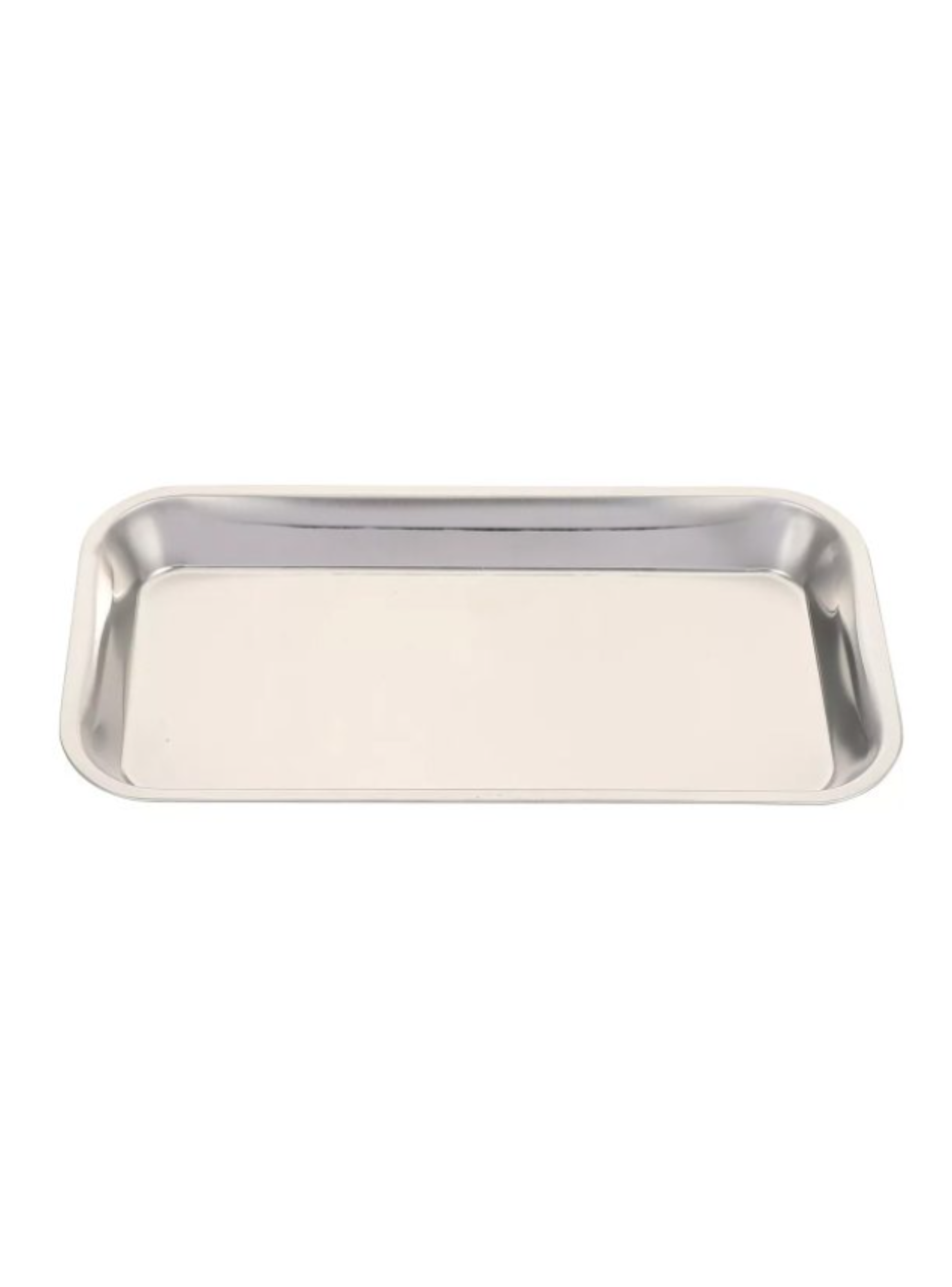 Bandeja de acero Rectangular porta instrumental podología-0
