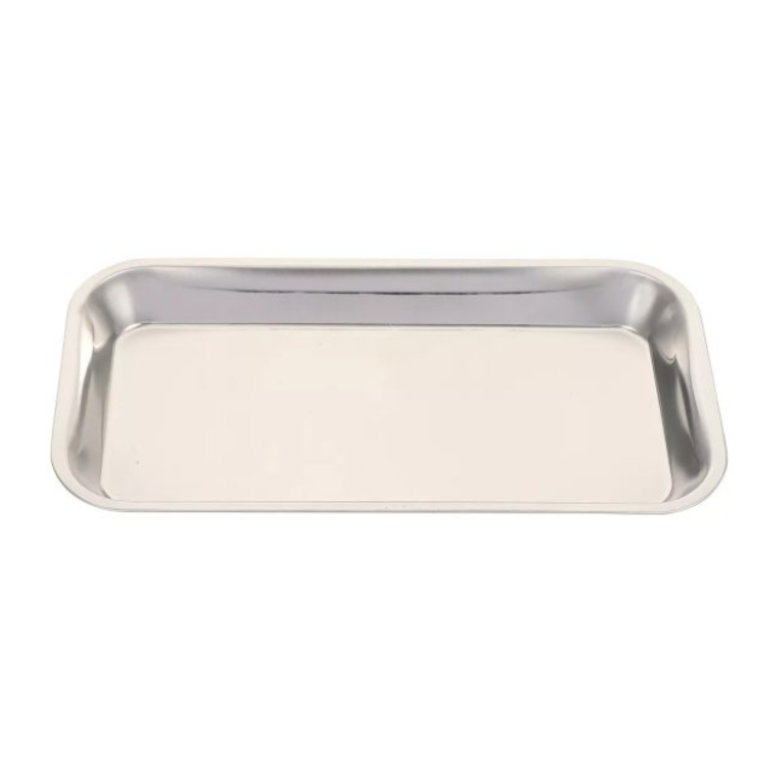 Bandeja de acero Rectangular porta instrumental podología-1