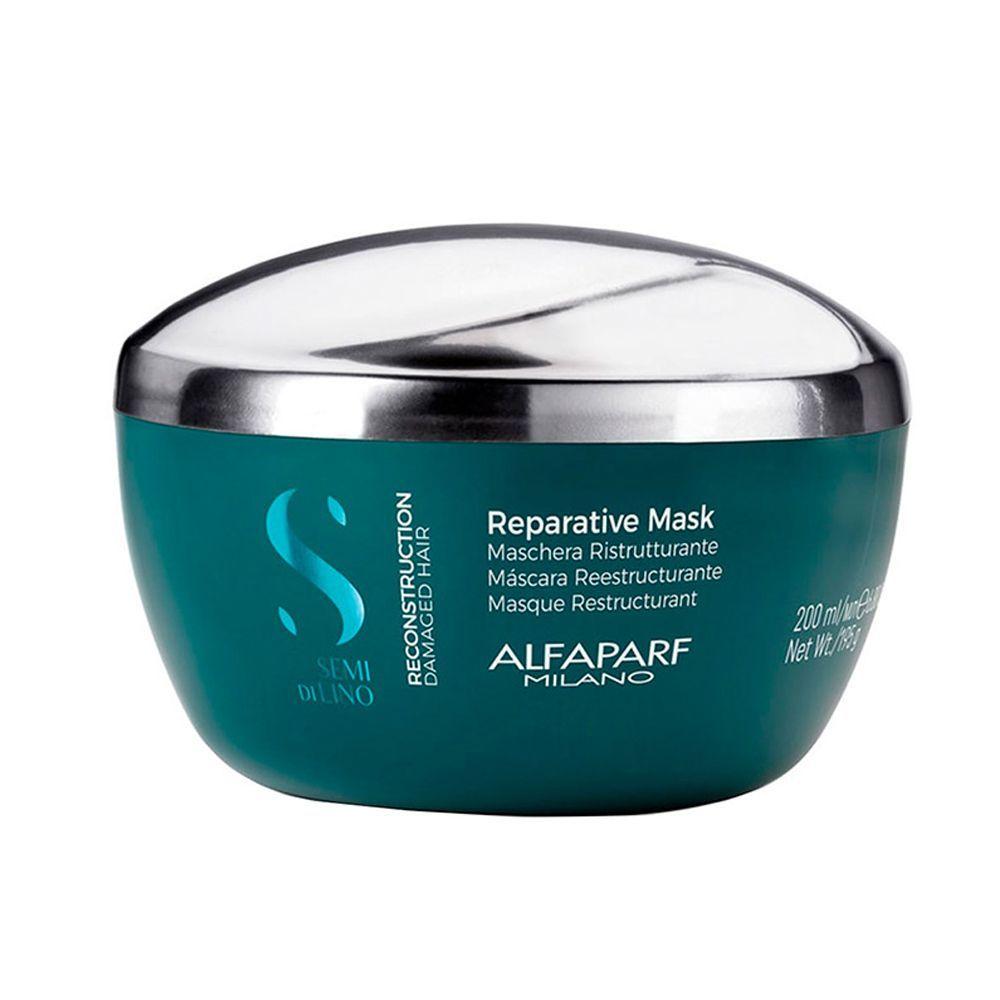 Kit pelo dañado reconstrucción shampoo mascara toalla Alfaparf-3