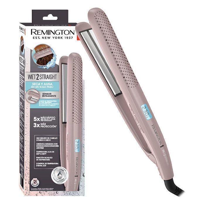 Plancha alisa húmedo y seca 230c secador 2200W protector térmico-1