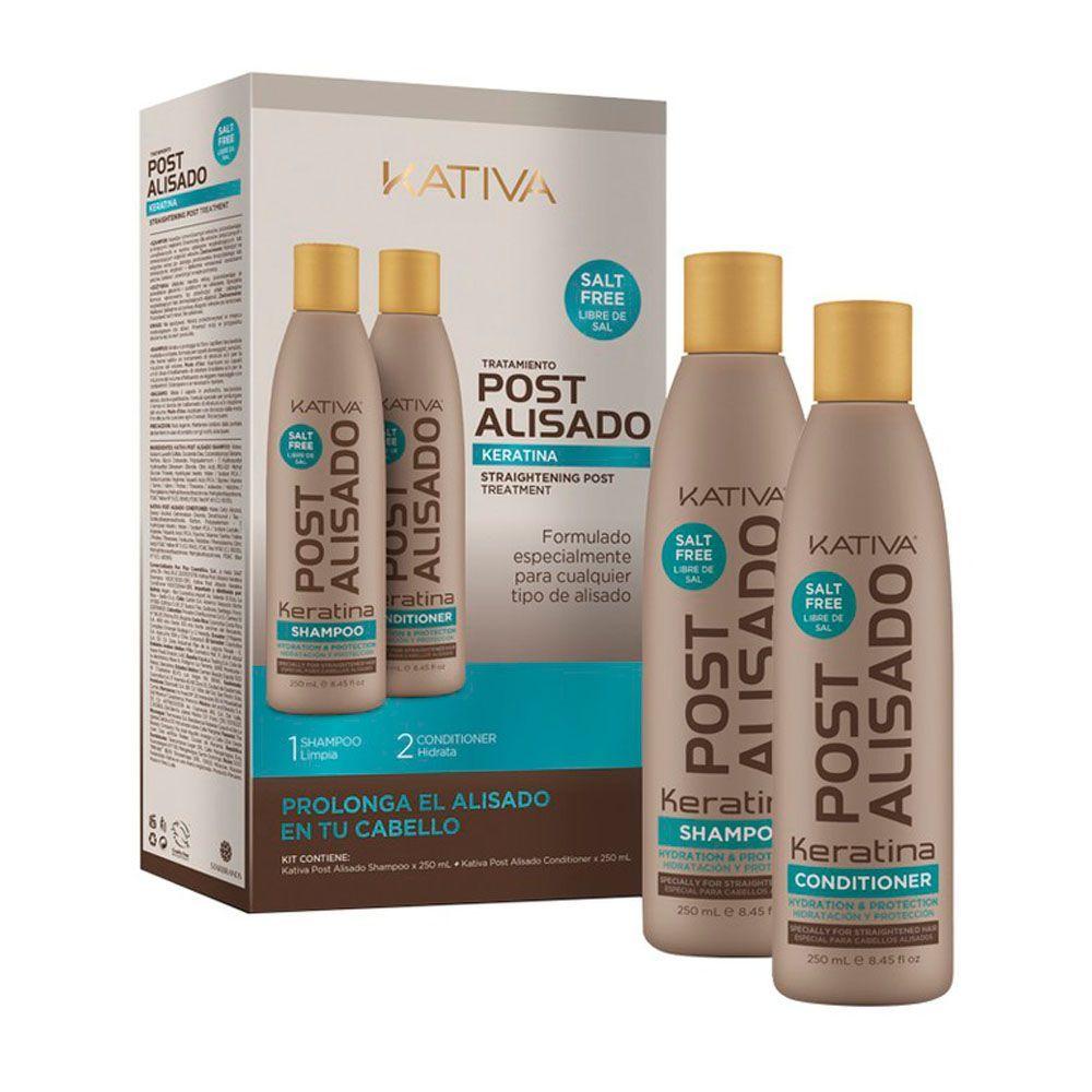 Tratamiento Post alisado Shampoo Acondicionador Keratina CVL-0