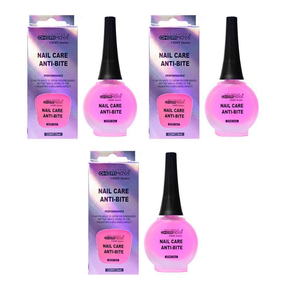 Kit 3 tratamiento para no morderse o comerse las uñas amargo-0
