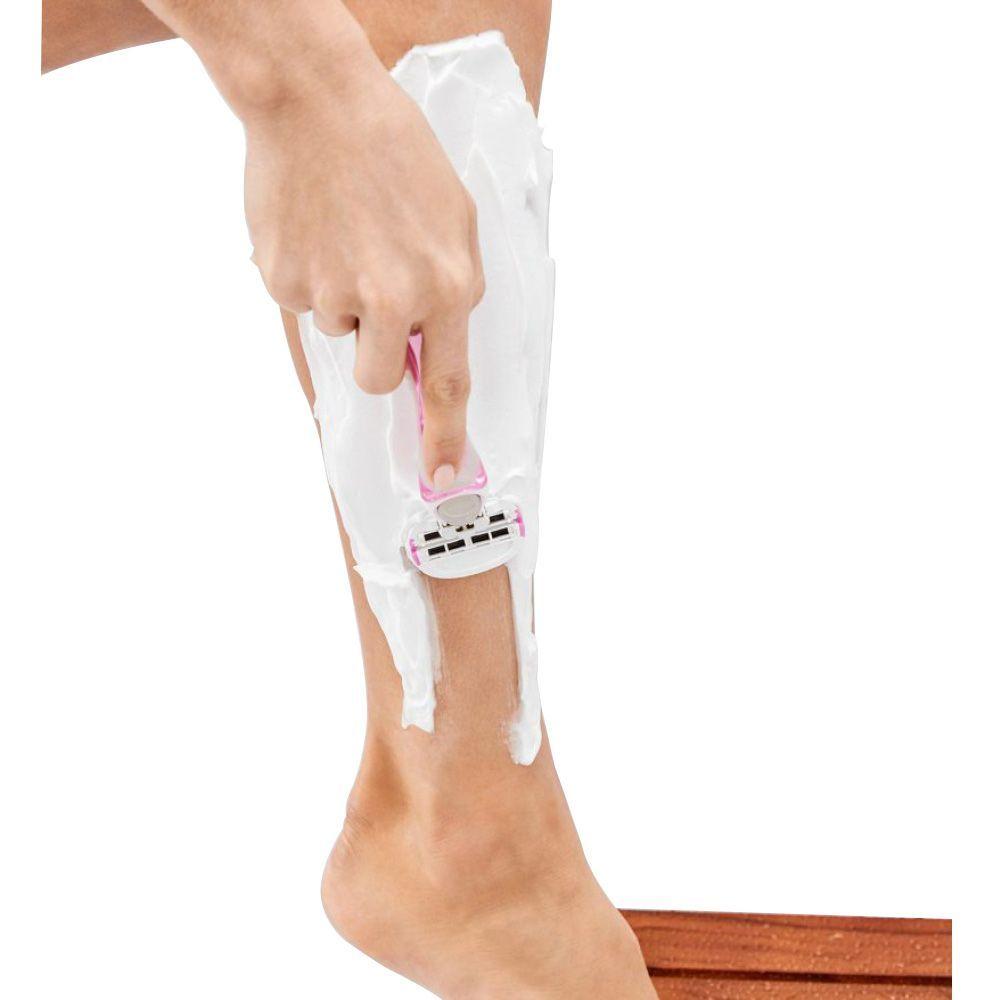Máquina Afeitar Rasuradora 3 Hojas + Espuma Hidratante Silk-6