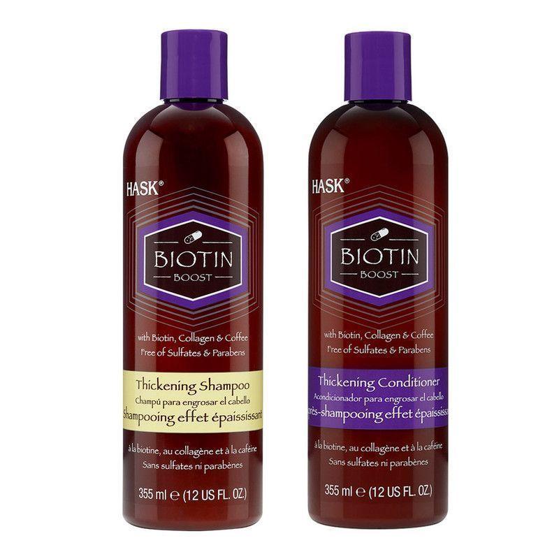 Shampoo Acondicionador Biotina Caída Y Fortalece Pelo Hask-0