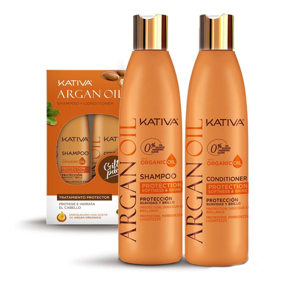 Shampoo acondicionador reconstrucción nutritiva Kativa Coco-0