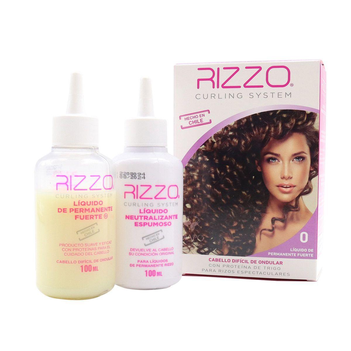 Líquido Permanente Para Ondular Cabello Fuerte-0
