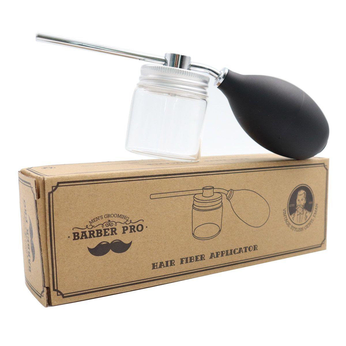 Aplicador de fibras capilares + recarga fibras Negro-1