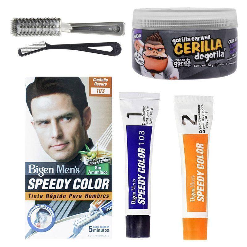 Elimina Canas en 5 minutos Bigen + Cera modeladora-0