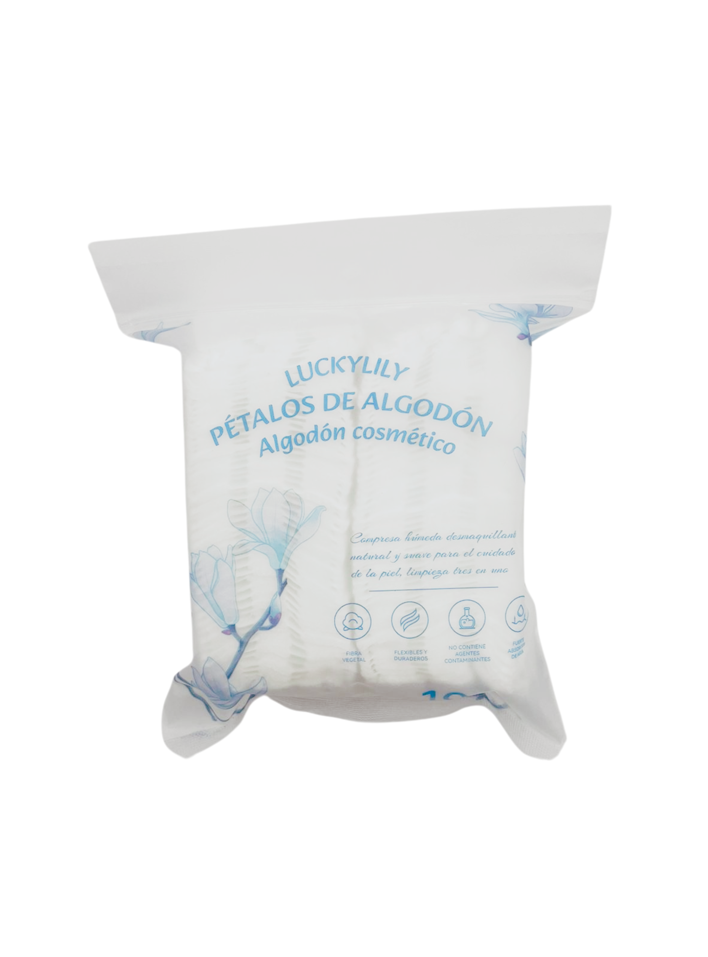Toallitas algodón sin Pelusa Limpieza Facial Y Uña-0