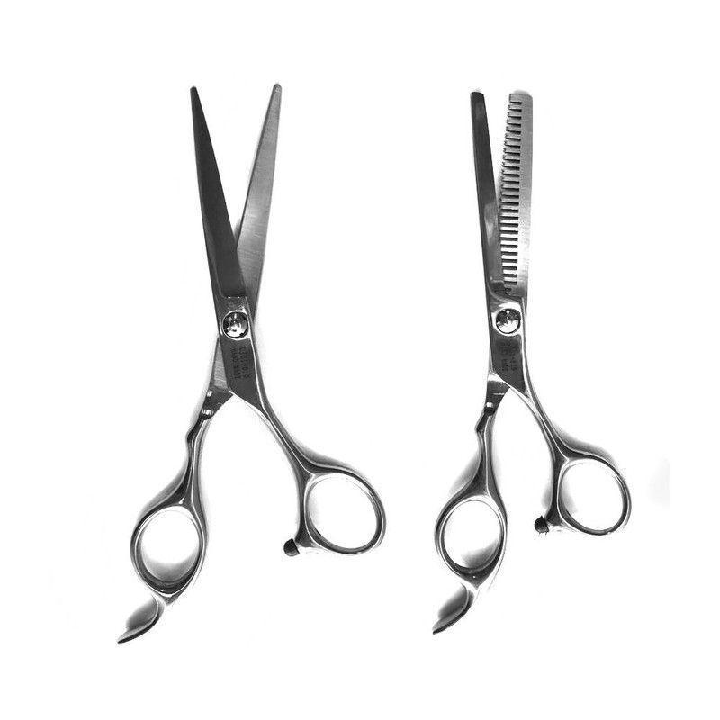Kit Tijeras  Filos Navaja + Entresacadora-0