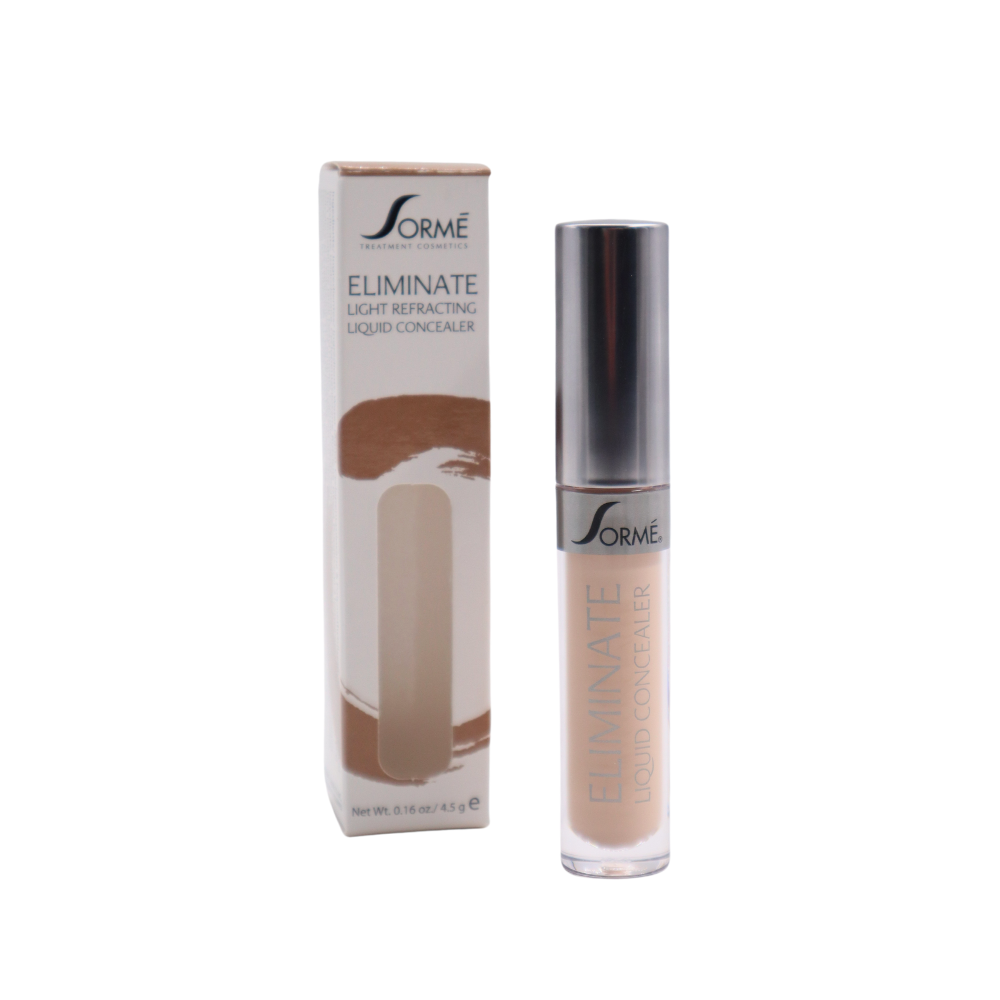 Corrector Líquido Concealer Sormé larga duración rosa claro-1