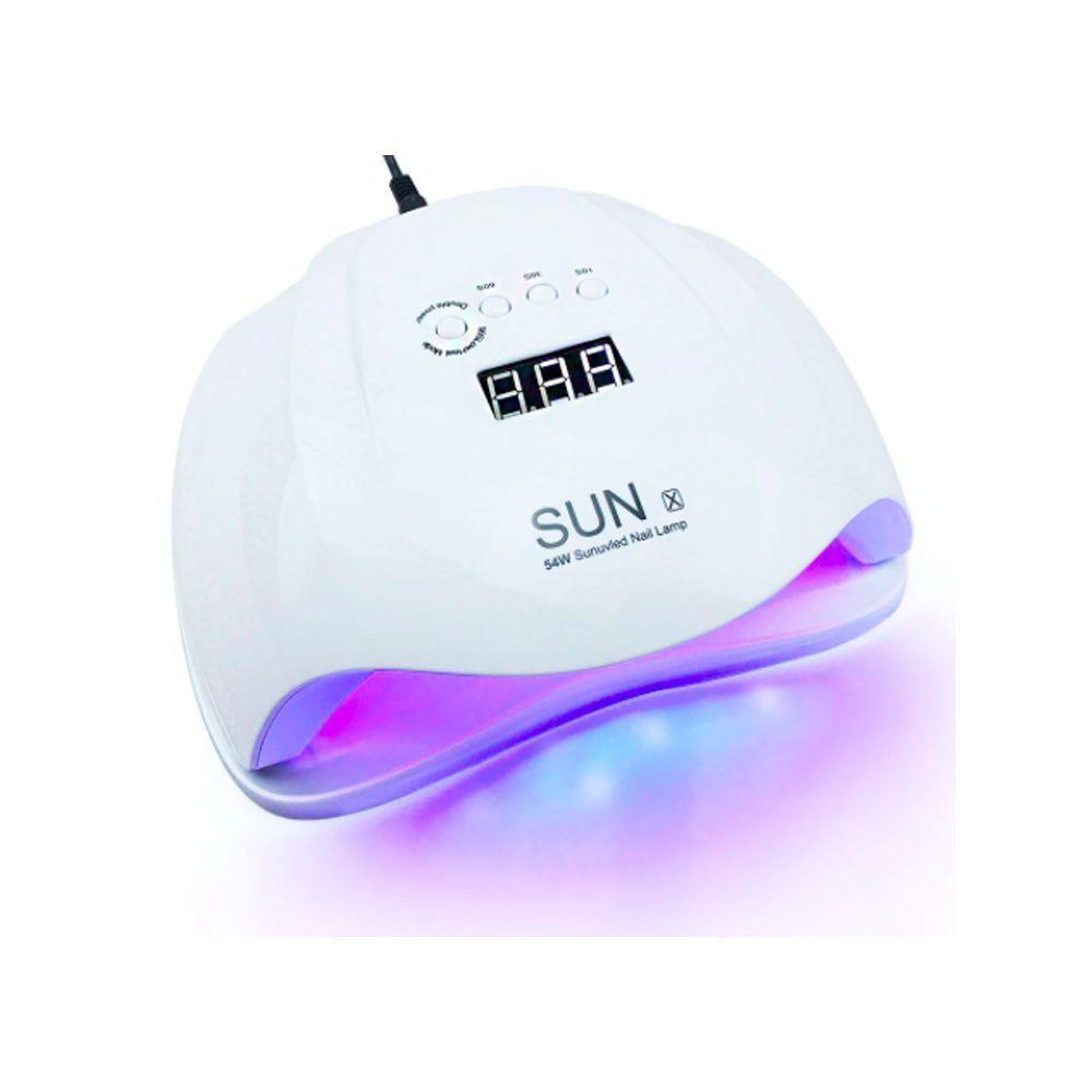 Lámpara led UV para esmaltado permanente 54w Sun X CVL-0
