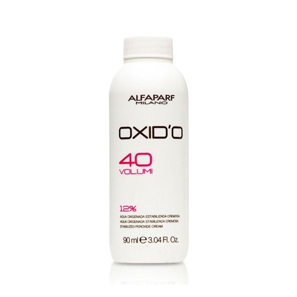 Crema oxidante o agua oxigenada 90ml Alfaparf vol 40-0