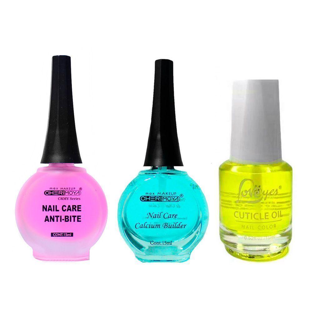 Tratamiento para no morderse uñas calcio y aceite cutícula-0