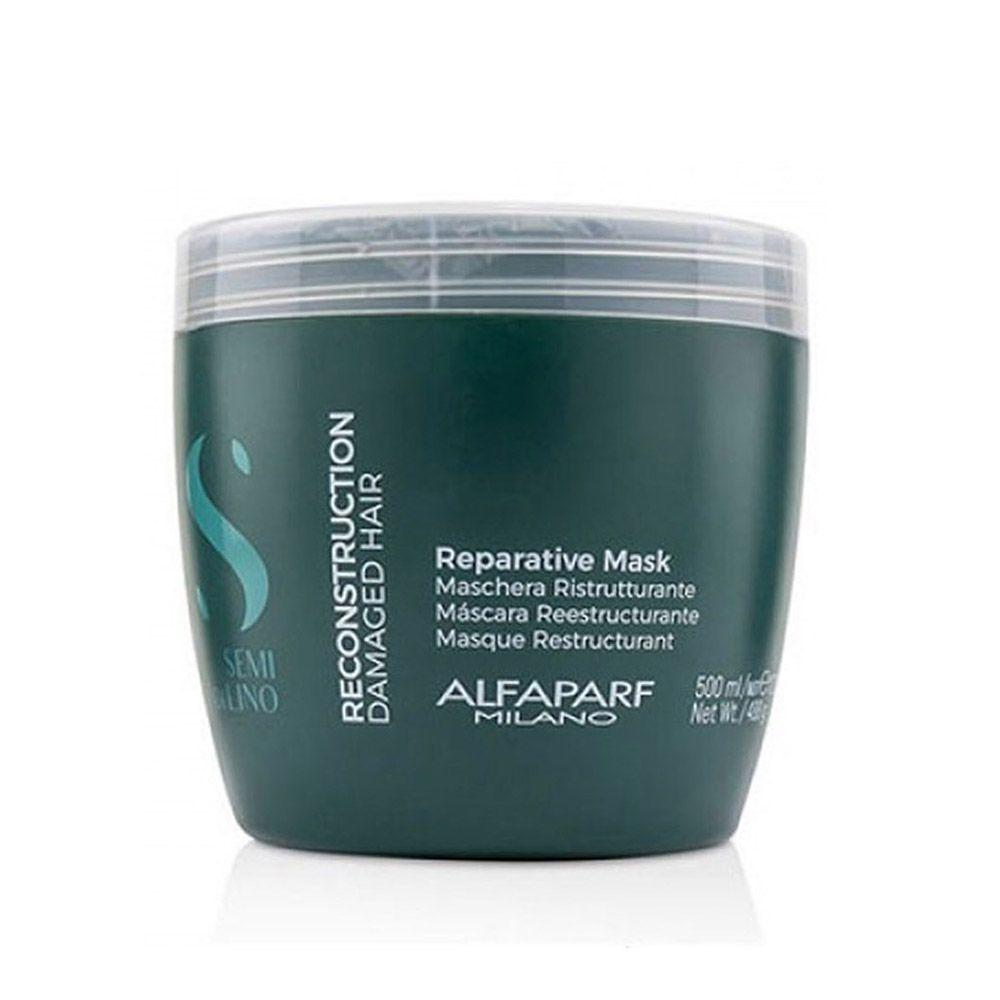 Shampoo mask ampollas SOS reconstrucción Alfaparf y gorro-2