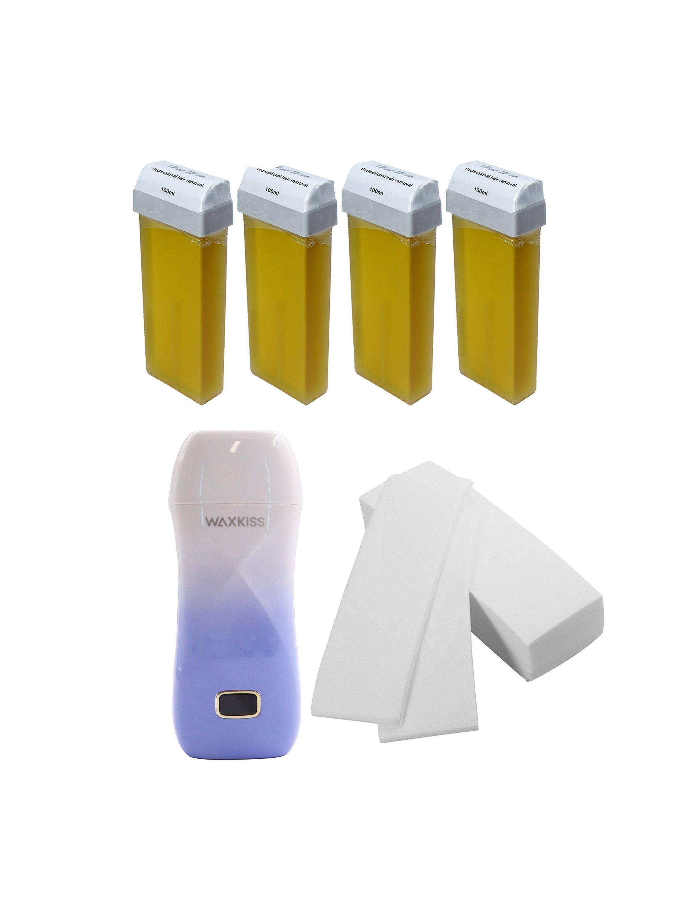 Kit Depilación Roll On Simple + 4 cera + bandas-0