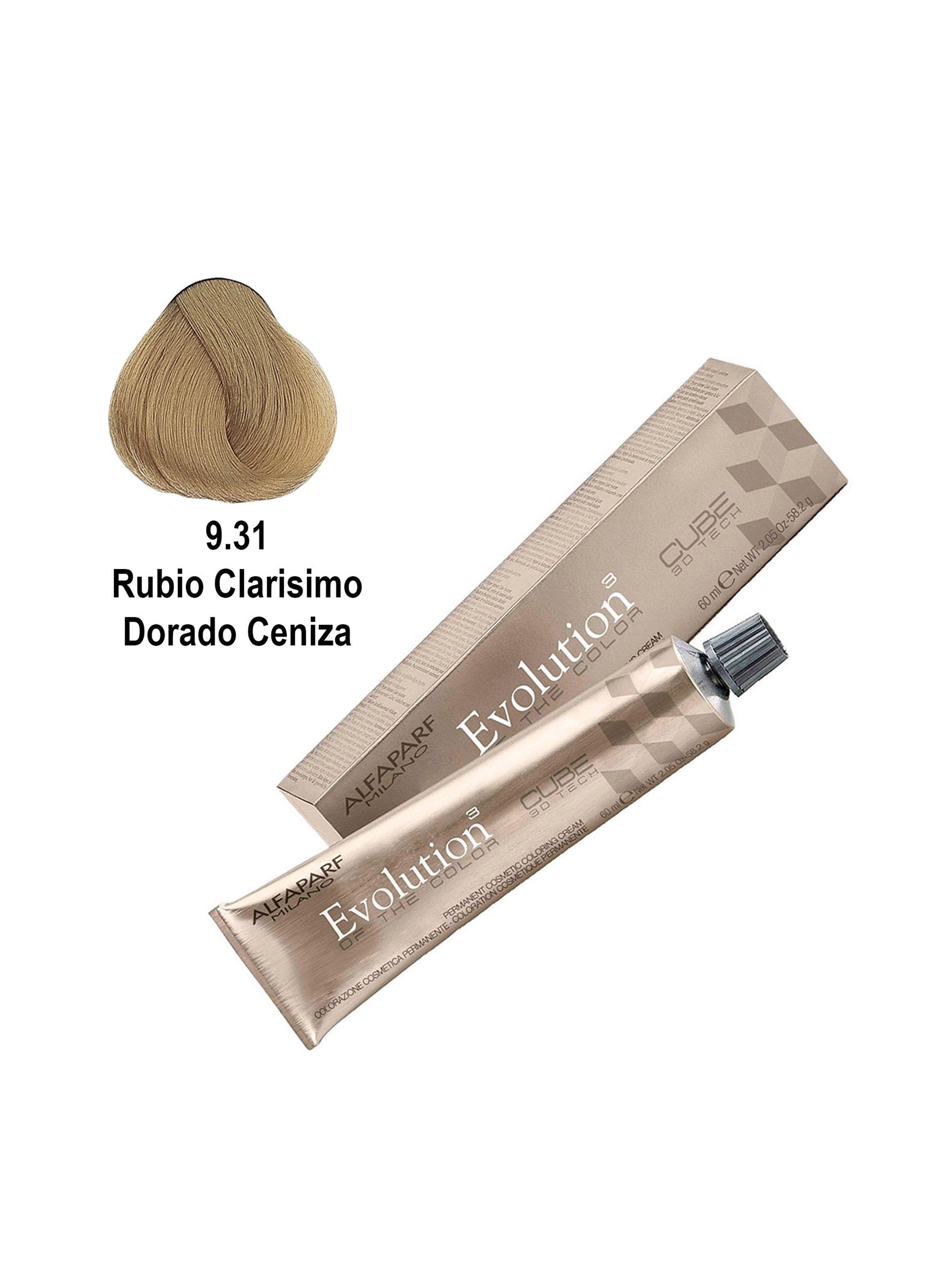 Tintura Profesional Para Cabello Alfaparf Evolution N° 9.31-1