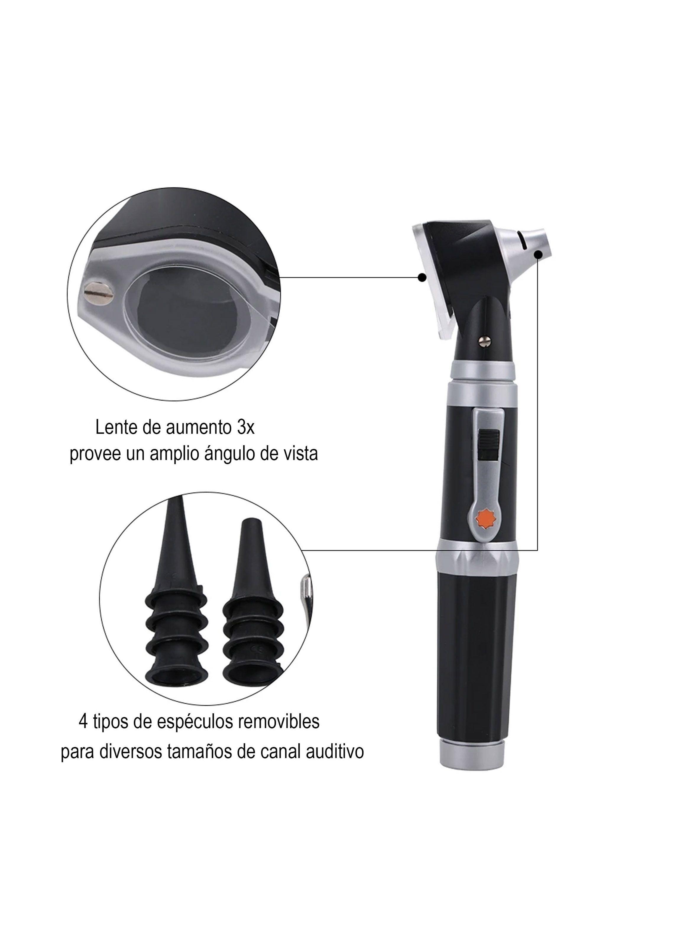 Kit otoscopio médico para diagnóstico adultos y niños-3