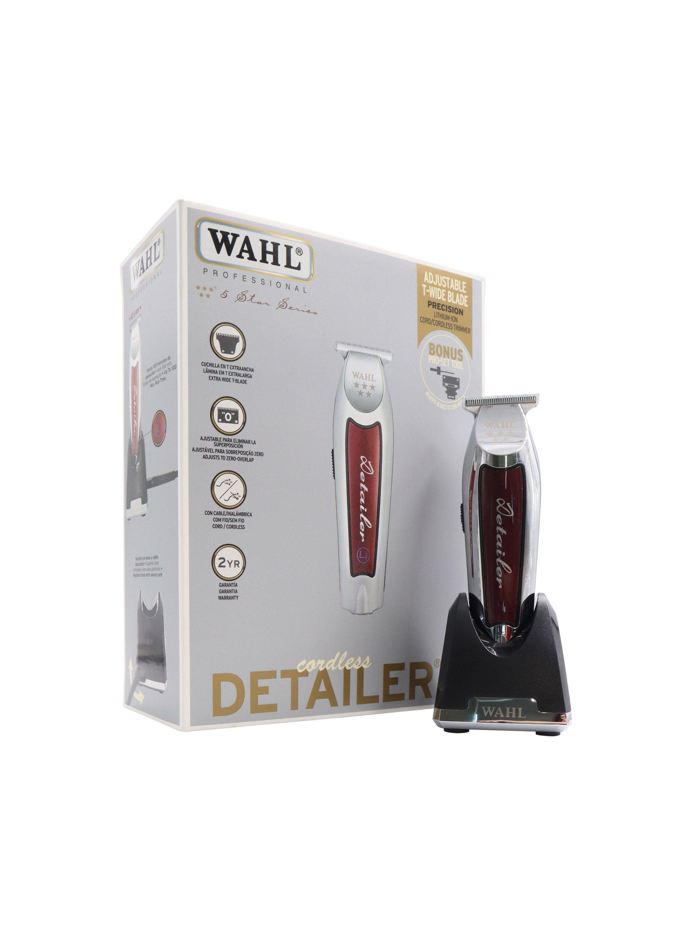 Cortapelo Trimmer Detailer Li profesional inalámbrica Wahl-3