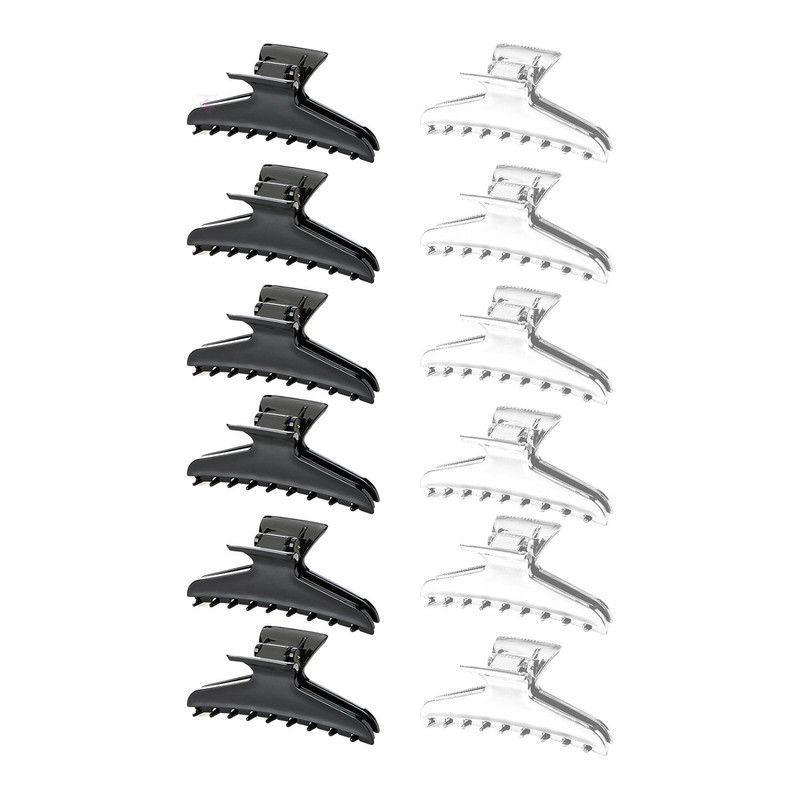 12 pinzas o tomadores cabello-0