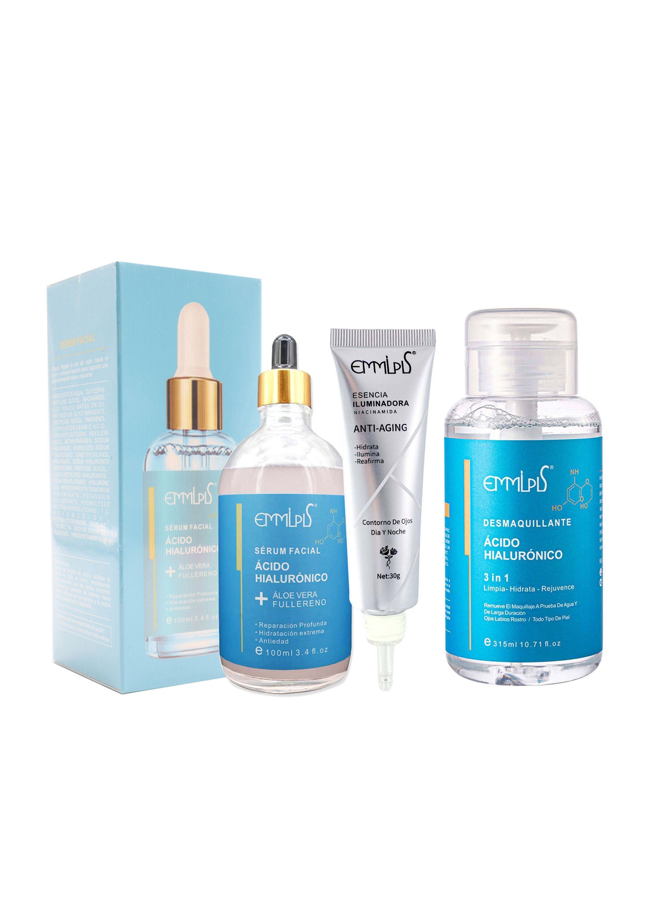 Serum facial + gel hidratante demaquillante-0