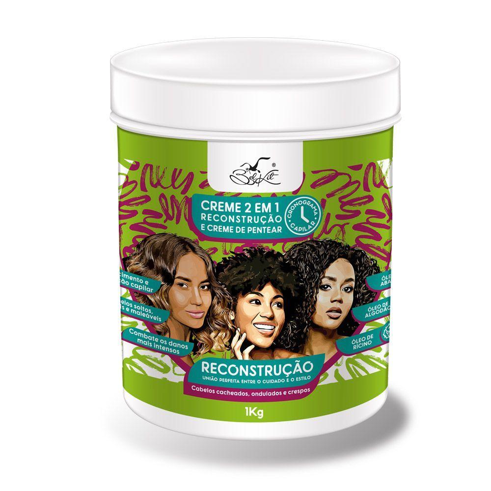 Mascara capilar Belkit Reconstrucción pelo crespo gorro térmico-1