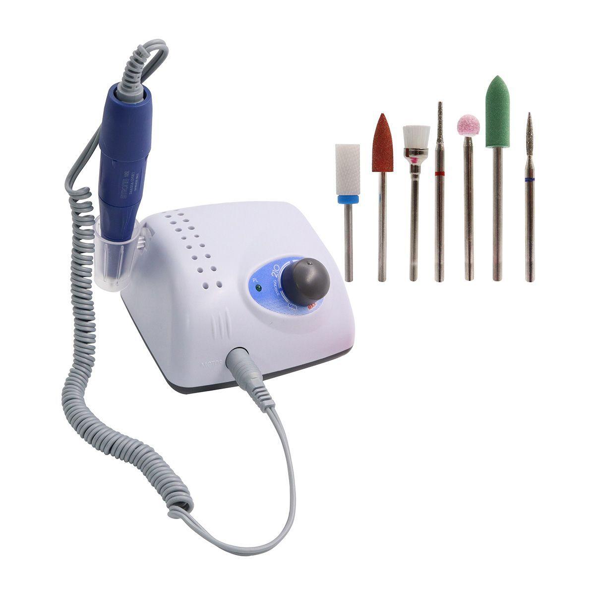 Micromotor Strong Torno 35k Fresa Ceramica Podologia-0