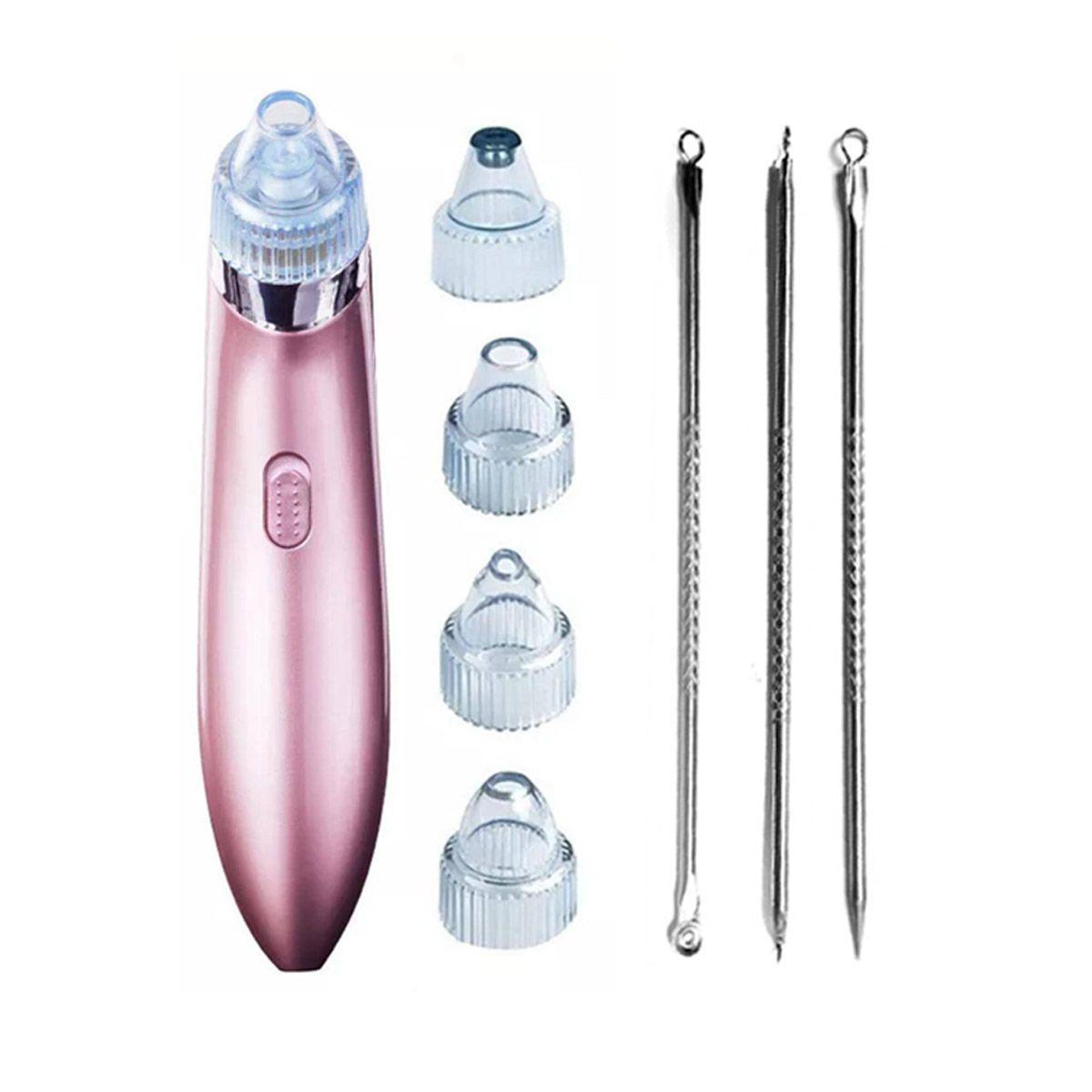 Extractor puntos negros recargable y extractores de acero-0
