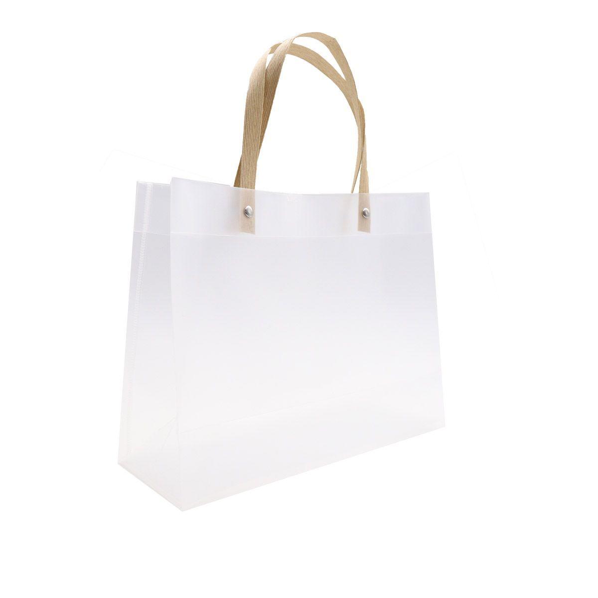 Bolsa para regalo transparente horizontal 24.5x9.5x19.5cm-0