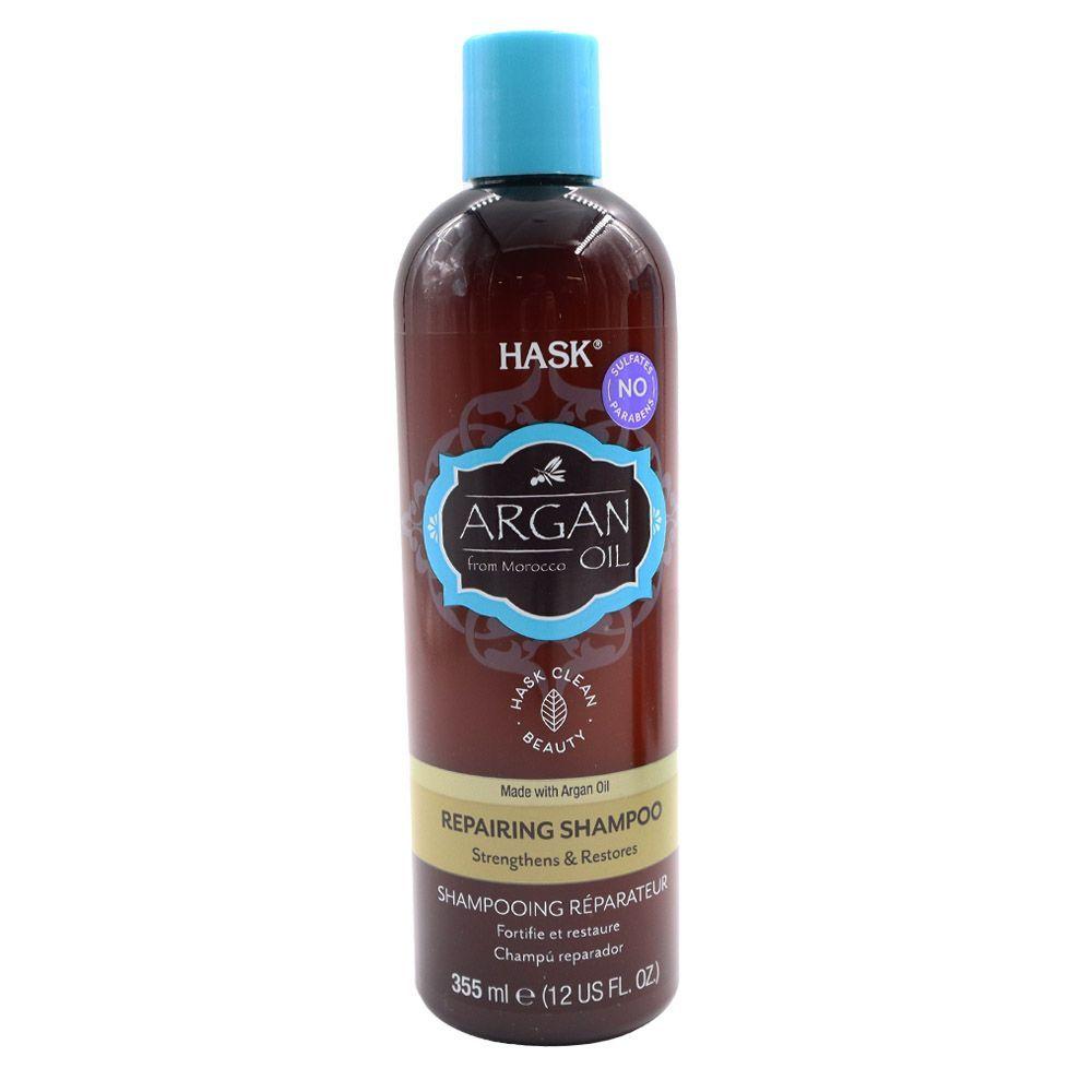 Shampoo y acondicionador Hask reparación y brillo-3