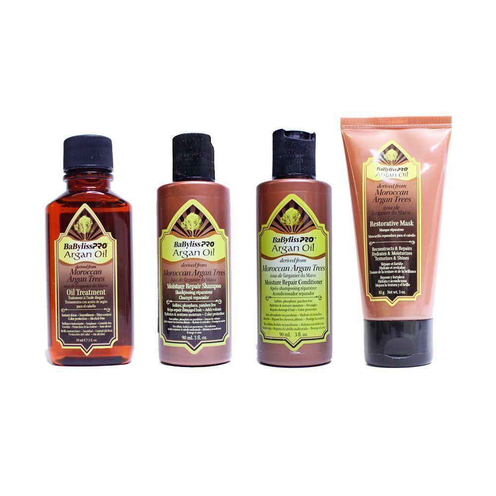 Kit Shampoo + Acondicionador + Mask + Aceite Argan-1