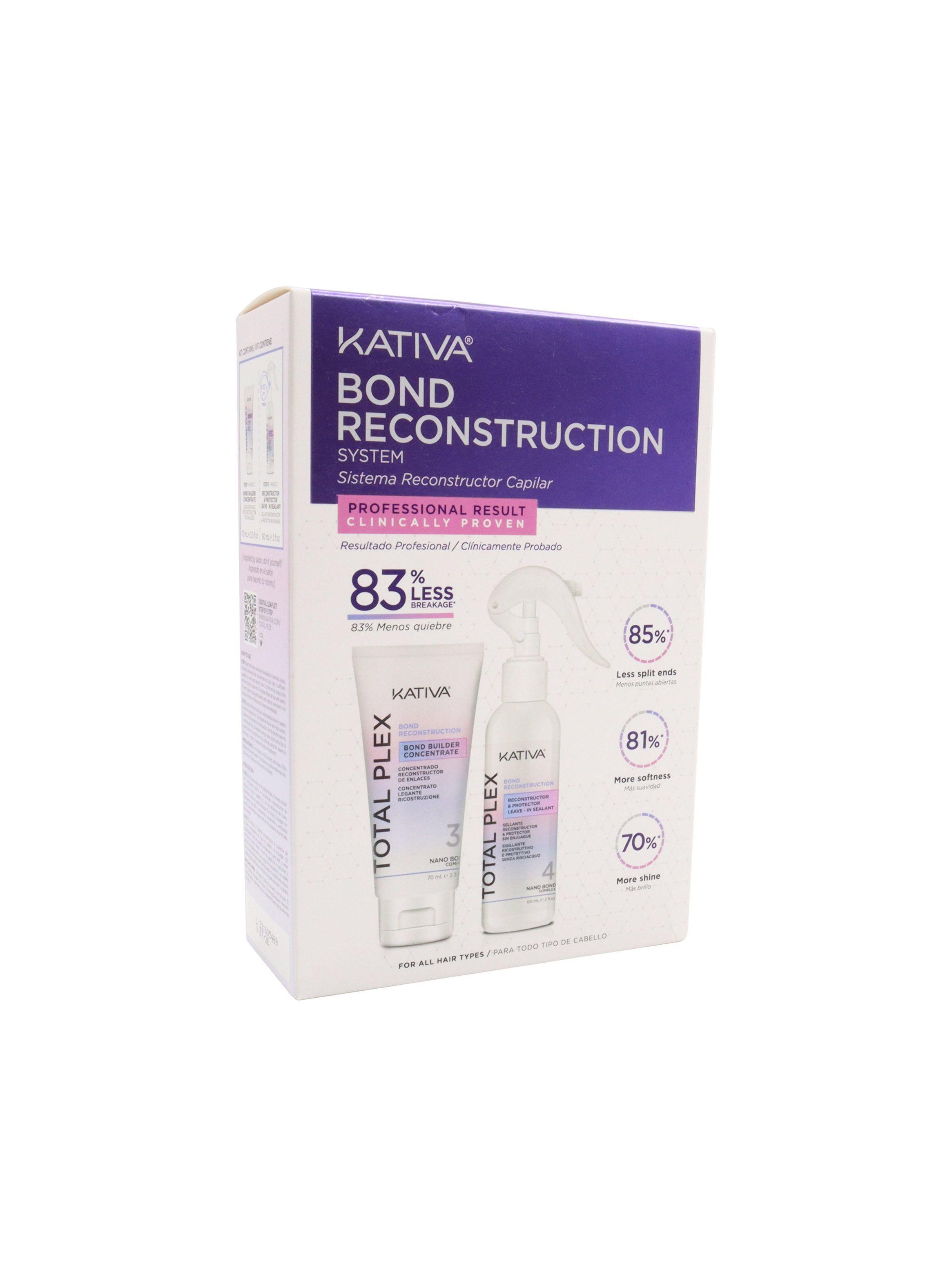 Kit Sistema de reconstrucción capilar Total Plex Kativa-4