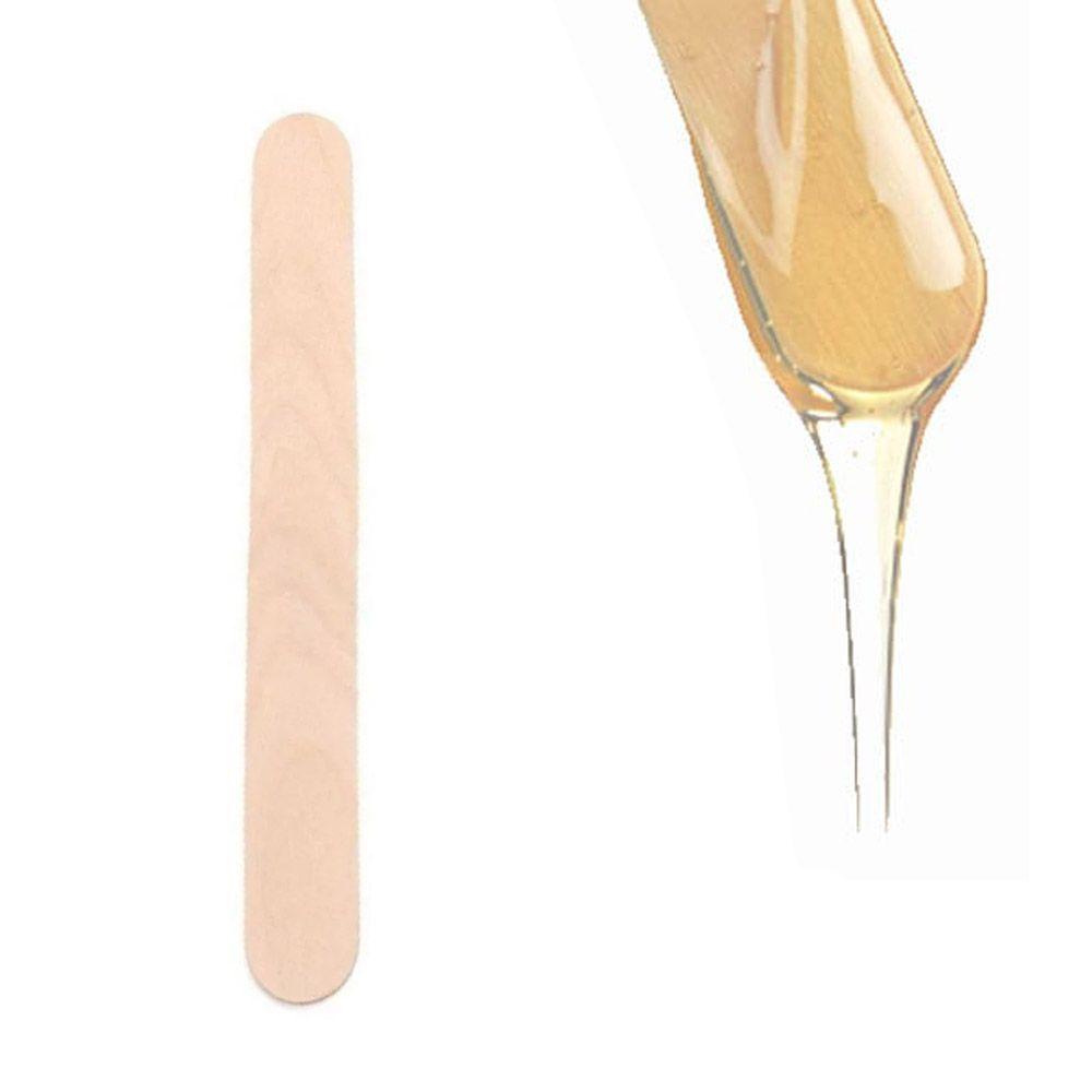 Set 10 paletas de madera para depilación con cera-2