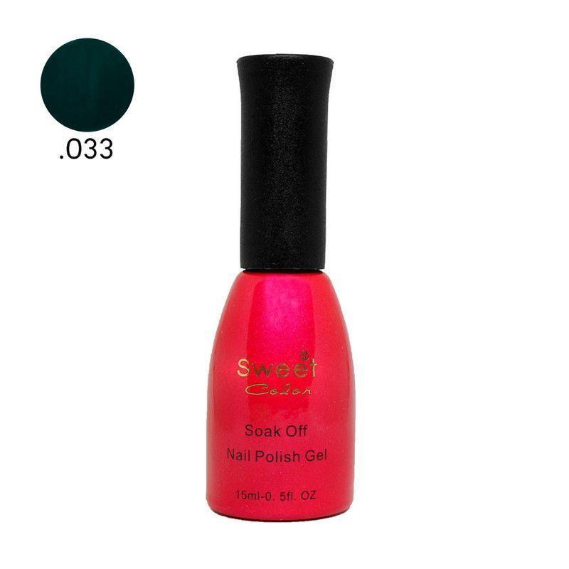 Esmaltes De Uñas Permanente Sweet Color 15 ml 033-0