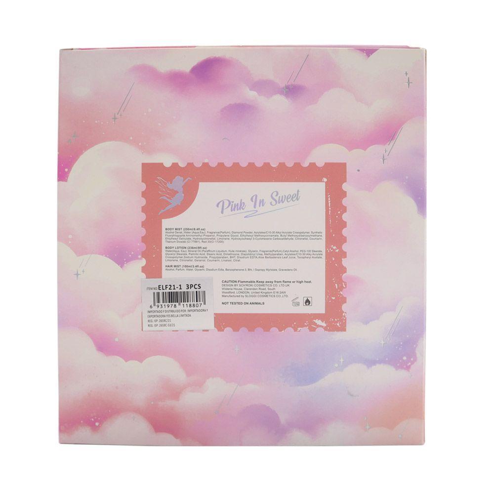 Kit polvo de hada crema splash corporal brillo capilar fruta-6