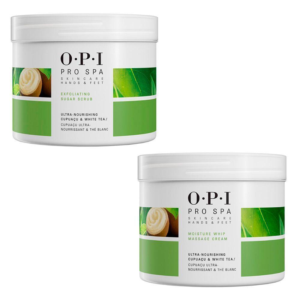 Exfoliante y crema ultra hidratante pies y manos Pro Spa OPI-0