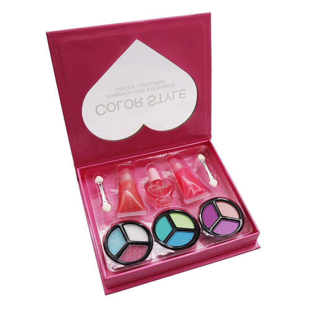 Set de maquillaje Sombras de ojos Lip gloss Esmalte-1