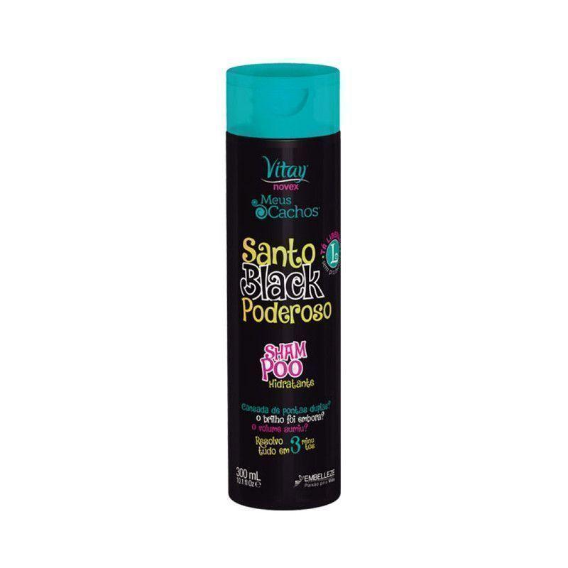 Shampoo Santo Black Novex Para Rulos Brasil-0