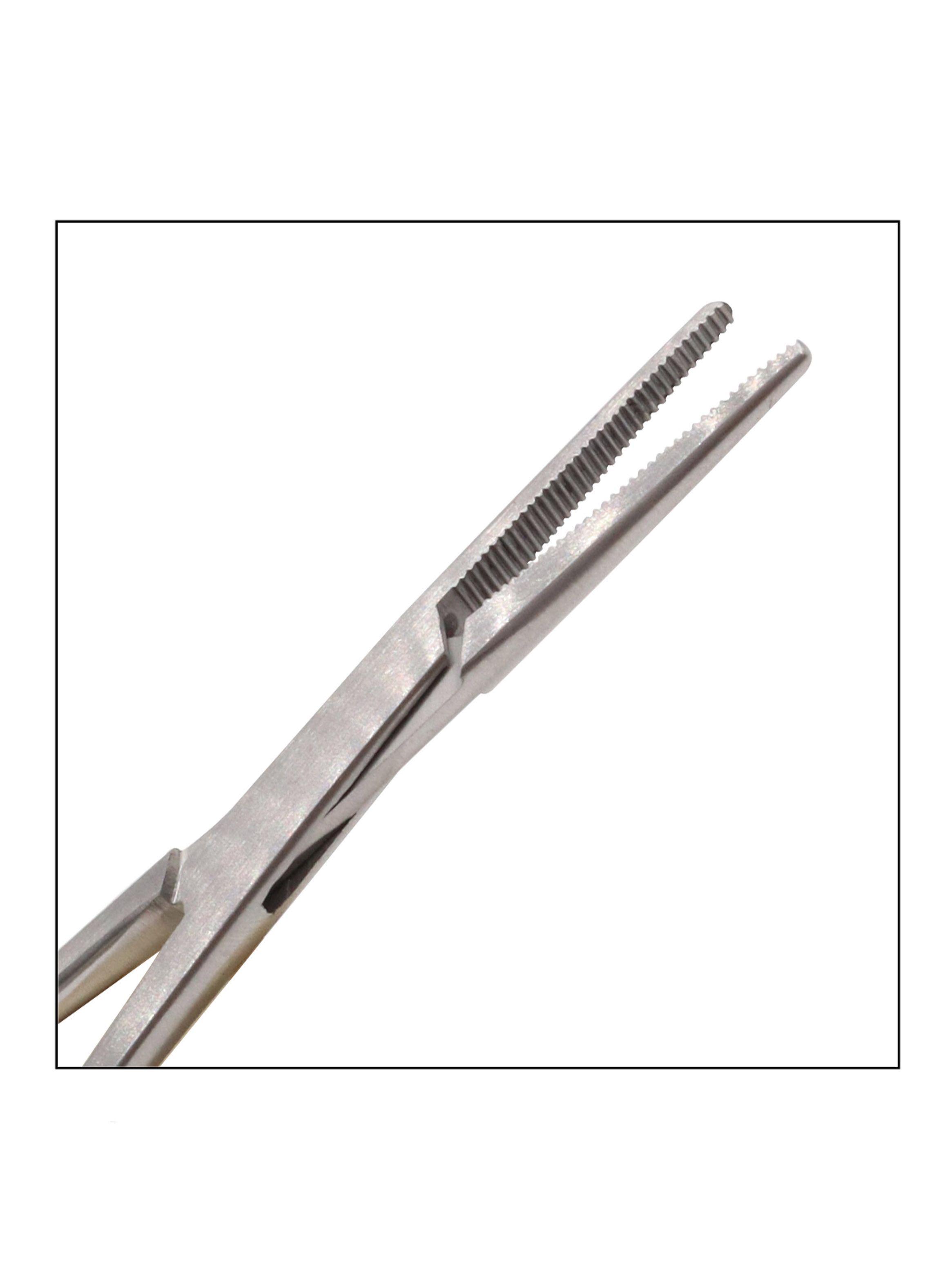 Pinza Mosquito recta 13cm Acero inoxidable profesional-2