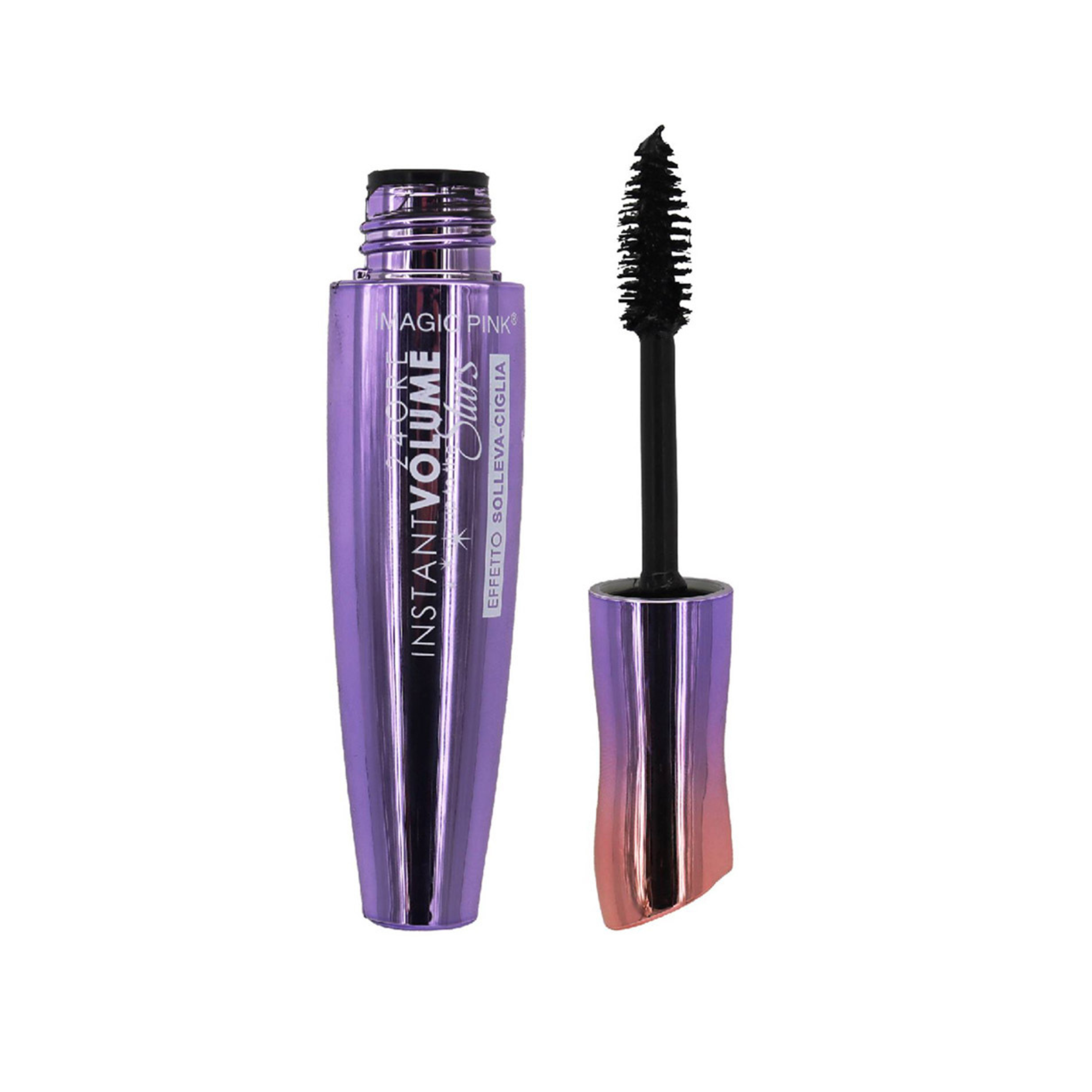 Máscara pestaña waterproof fibras volumen + maquillaje cejas-2