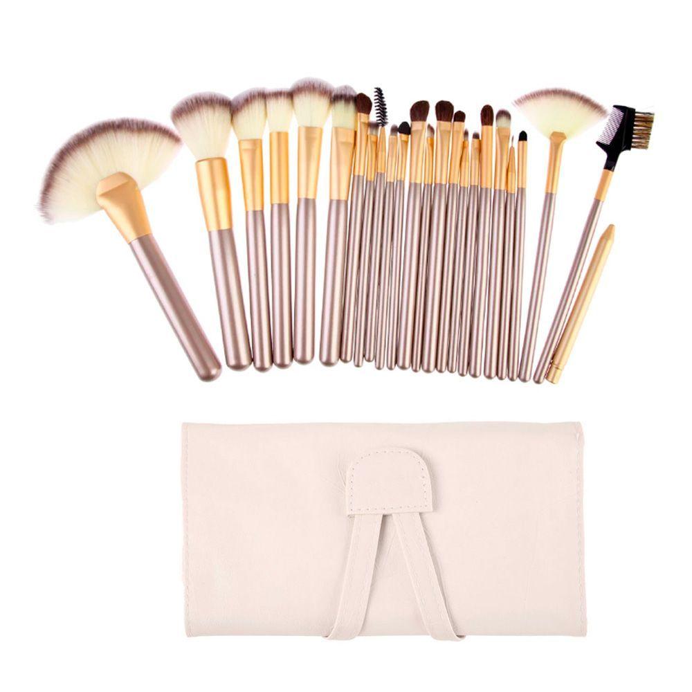 Paleta grande 63 sombras + 24 brochas maquillaje CVL-2