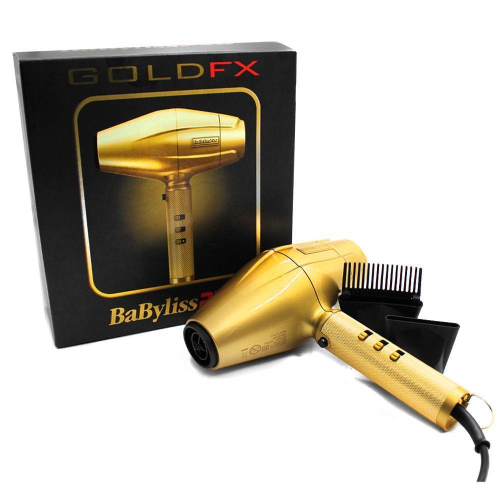 Secador de pelo Babyliss Pro Gold FX barberia 2000w Italia-3