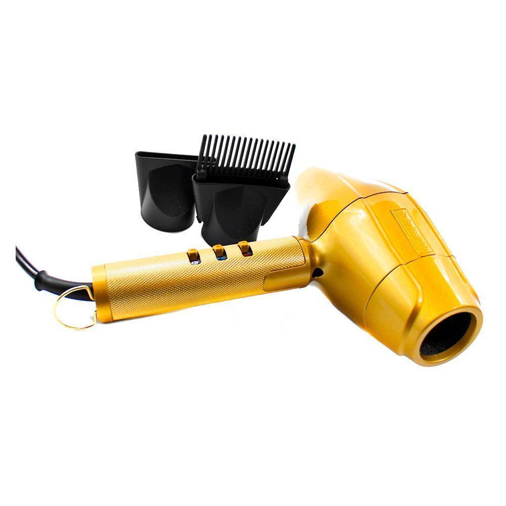 Secador de pelo Babyliss Pro Gold FX barberia 2000w Italia-2