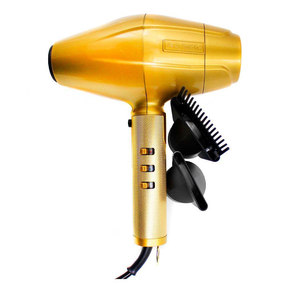 Secador de pelo Babyliss Pro Gold FX barberia 2000w Italia-5