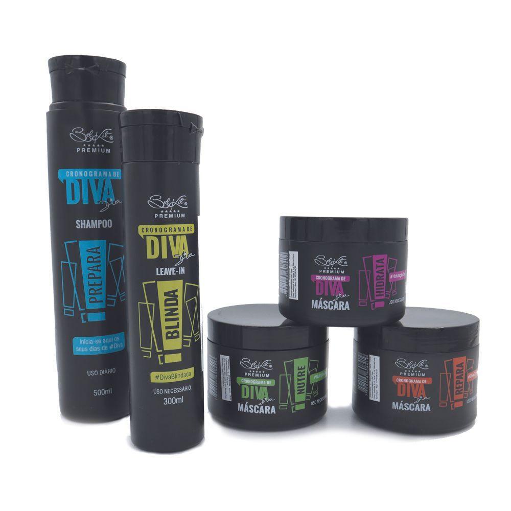 Shampoo + 3 máscaras y crema peinar nutrición Belkit Brasil-1