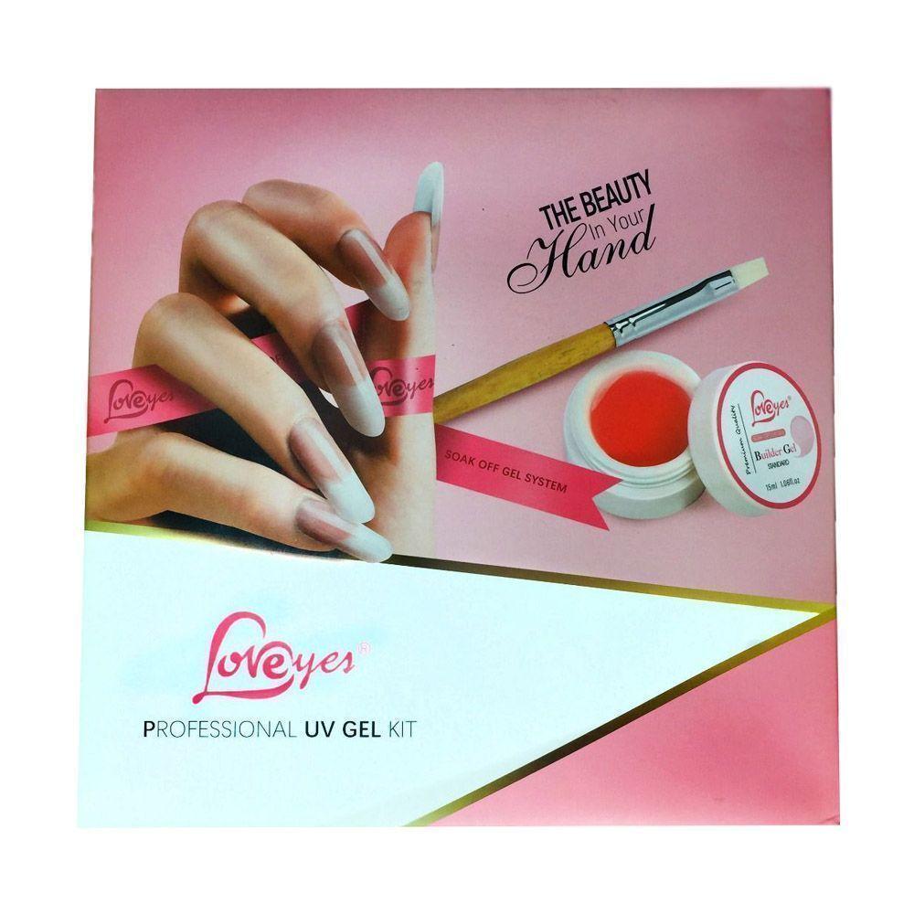 Kit Uñas Profesional Gel Uv. Manicure Loveyes-0