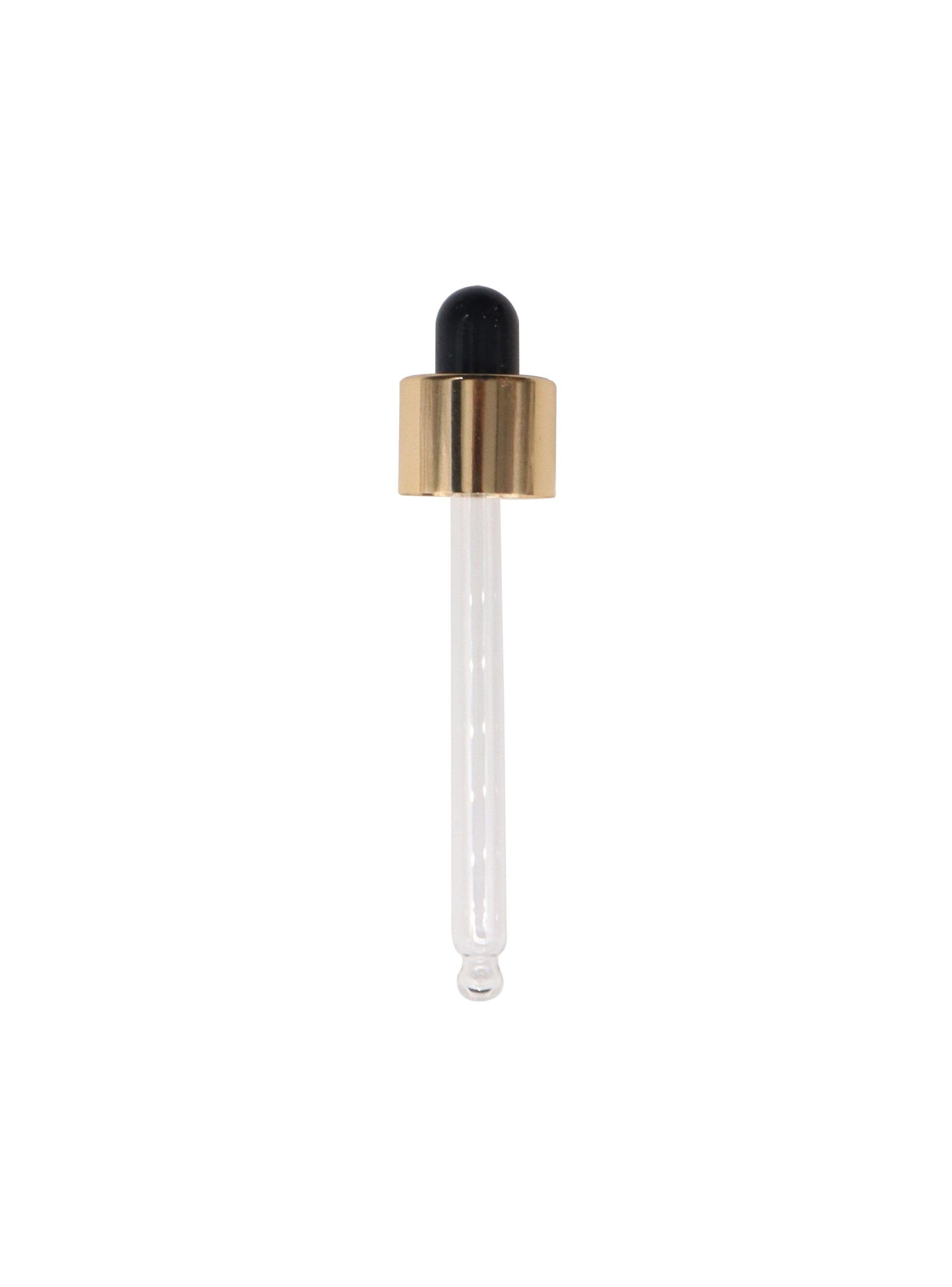 Frasco gotero de vidrio 30ml ámbar transparente tapa negra-2