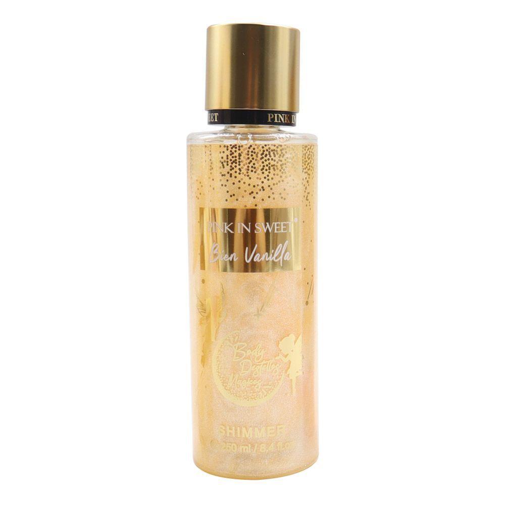 Polvo de hada crema splash corporal brillo capilar vainilla-3
